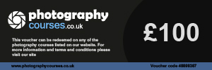 Photography Courses UK : &pound;100 Gift Voucher