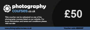 Photography Courses UK : &pound;50 Gift Voucher