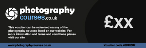 Photography Courses UK : Custom Gift Voucher